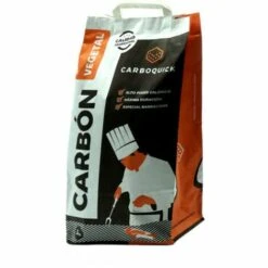 DIVERS Sac De Charbon Végétal Carboquick Pour Barbecue - Haute Qualité - 3kg - 73876