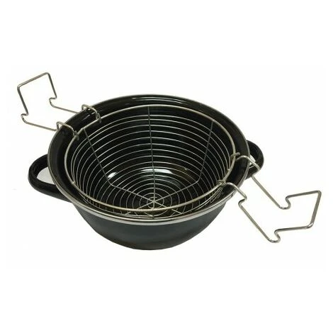 MAGEFESA Friggitrice Con Cestello 20 Cm Nero 1 MAGEFESA Friggitrice Con Cestello 20 Cm Nero