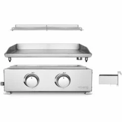 H.KOENIG PLX820 - Plancha à Gaz 2 Feux -Accessoires de barbecue Soldes 35689294 4