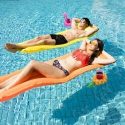 ABCRITAL Porte-Gobelets Gonflables, 12 Paquets De Sous-Verres Gonflables Pour Boissons Flotteurs De Boissons Porte-Gobelets Flottants Jouets De Bain Pour Les Enfants Et La Fête De La Piscine -Accessoires de barbecue Soldes 36288809 5