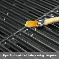 GFTIME 38cm 7522 Grille Cuisson Pour Weber Spirit 200 Série, Spirit E200, E210, S200, S210, Spirit 500, Weber 7521 7523 65904 65905, Genesis Silver A, Grille De Gril En Fonte Barbecue Grille Accessoires -Accessoires de barbecue Soldes 36757703 5