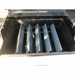 GFTIME 7636 38,9cm Barres Flavorizer En Porcelaine émaillée Plaque Chauffante Pour Grilles à Gaz Weber Spirit 300 Series 3 Brûleurs E310 E320 E330 S310 S320 S330 Pièce De Rechange Avec Boutons De Commande Avant -Accessoires de barbecue Soldes 36757713 5