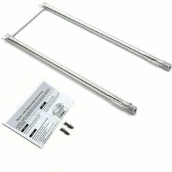 GFTIME 68,6CM 7507 Tube De Brûleur Accessoires Pour Weber Spirit S-200, S-210, E-200, E-210, Spirit 500 Avec Commande Latérale, Acier Inoxydable Tente Brûleur Pieces Detachées Pour Weber Gaz Gril (Ne Convient Pas Pour Spirit 200 Ll 2017)