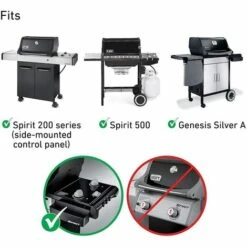 GFTIME 68,6CM 7507 Tube De Brûleur Accessoires Pour Weber Spirit S-200, S-210, E-200, E-210, Spirit 500 Avec Commande Latérale, Acier Inoxydable Tente Brûleur Pieces Detachées Pour Weber Gaz Gril (Ne Convient Pas Pour Spirit 200 Ll 2017) 8 GFTIME 68,6CM 7507 Tube De Brûleur Accessoires Pour Weber Spirit S-200, S-210, E-200, E-210, Spirit 500 Avec Commande Latérale, Acier Inoxydable Tente Brûleur Pieces Detachées Pour Weber Gaz Gril (Ne Convient Pas Pour Spirit 200 Ll 2017) -Accessoires de barbecue Soldes 36757714 4