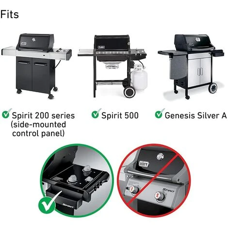 GFTIME 68,6CM 7507 Tube De Brûleur Accessoires Pour Weber Spirit S-200, S-210, E-200, E-210, Spirit 500 Avec Commande Latérale, Acier Inoxydable Tente Brûleur Pieces Detachées Pour Weber Gaz Gril (Ne Convient Pas Pour Spirit 200 Ll 2017) 4 GFTIME 68,6CM 7507 Tube De Brûleur Accessoires Pour Weber Spirit S-200, S-210, E-200, E-210, Spirit 500 Avec Commande Latérale, Acier Inoxydable Tente Brûleur Pieces Detachées Pour Weber Gaz Gril (Ne Convient Pas Pour Spirit 200 Ll 2017) – Image 4