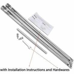 GFTIME 68,6CM 7507 Tube De Brûleur Accessoires Pour Weber Spirit S-200, S-210, E-200, E-210, Spirit 500 Avec Commande Latérale, Acier Inoxydable Tente Brûleur Pieces Detachées Pour Weber Gaz Gril (Ne Convient Pas Pour Spirit 200 Ll 2017) 9 GFTIME 68,6CM 7507 Tube De Brûleur Accessoires Pour Weber Spirit S-200, S-210, E-200, E-210, Spirit 500 Avec Commande Latérale, Acier Inoxydable Tente Brûleur Pieces Detachées Pour Weber Gaz Gril (Ne Convient Pas Pour Spirit 200 Ll 2017) -Accessoires de barbecue Soldes 36757714 5