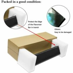 GFTIME 7621 44.5CM Flavorizer Barres Accessoire Pour Weber Genesis 300 E310 E320 E330 S310 S320 S330 Grill (Commande Avant), émaillé Porcelaine Diffuseur Chaleur Plaque Gaz Gril Pièces De Détachées, Lot De 5 -Accessoires de barbecue Soldes 36757730 4