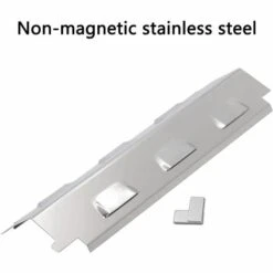 GFTIME 37CM Diffuseur Chaleur Accessoires Pour Char-Broil, Campingaz, Fire Mountain Et Plupart Modèles Flamme Gril, Acier Inoxydable Plaque Chauffante Pièce De Rechange, Paquet 4 -Accessoires de barbecue Soldes 36757736 3