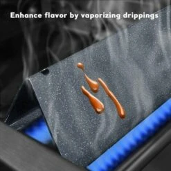 GFTIME 54,6 CM 7535 Barres Flavorizer Pour Weber Spirit 200 Series 2 Brûleurs E200 S200 E210 S210, Weber Genesis Silver A, Spirit 500 Barbecues à Gaz (avec Boutons De Commande Latéral), Diffuseur De Plaque Chauffante En émail Pour Gril à Gaz , 7534/65902 -Accessoires de barbecue Soldes 36757772 5