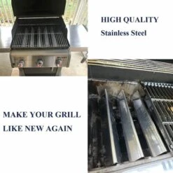 GFTIME 38,9CM 7636 Barres Flavorizer Pour Barbecues à Gaz Weber Spirit Ⅱ E-310,Spirit 300 E310 S310 E320 S320 E330 S330 (3 Brûleurs, Avec Panneaux De Commande Montés à L'avant ), Pièce De Rechange De Plaque Chauffante En Acier Inoxydable 9 GFTIME 38,9CM 7636 Barres Flavorizer Pour Barbecues à Gaz Weber Spirit Ⅱ E-310,Spirit 300 E310 S310 E320 S320 E330 S330 (3 Brûleurs, Avec Panneaux De Commande Montés à L'avant ), Pièce De Rechange De Plaque Chauffante En Acier Inoxydable -Accessoires de barbecue Soldes 36757774 5