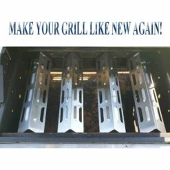 GFTIME 41CM Acier Inoxydable Plaque De Chaleur Pour Perfect Flame, Master Forge, Campingaz, Alice's Garden Pièce De Rechange De Couvercle De Brûleur De Gril à Gaz Pour Char-Broil Et Autre Modèle De Gril , Lot De 4 Diffuseur De Chaleur 9 GFTIME 41CM Acier Inoxydable Plaque De Chaleur Pour Perfect Flame, Master Forge, Campingaz, Alice's Garden Pièce De Rechange De Couvercle De Brûleur De Gril à Gaz Pour Char-Broil Et Autre Modèle De Gril , Lot De 4 Diffuseur De Chaleur -Accessoires de barbecue Soldes 36758466 5