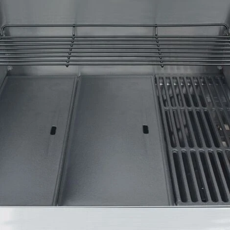 ALICE'S GARDEN Plancha Pour Richelieu 3+1 Brûleurs - Plancha En Fonte Pour Barbecue. Accessoire Remplacement D'une Grille - Noir 2 ALICE'S GARDEN Plancha Pour Richelieu 3+1 Brûleurs - Plancha En Fonte Pour Barbecue. Accessoire Remplacement D'une Grille - Noir – Image 2