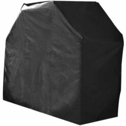 GREENCLUB Housse De Protection Imperméable BARBECUE Haute Qualité Polyester Doublée PVC L 125 X L 75 X H 95 Cm Couleur Anthracite - Anthracite