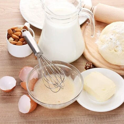 ECHOO Fouets En Acier Inoxydable Ensemble De Fouets à Ballon De 10 " Fouets En Fil D'acier à Main Fouet à Oeufs Manuel Cuisine Pour Cuisiner Mélanger Mélanger Remuant Battre 5 ECHOO Fouets En Acier Inoxydable Ensemble De Fouets à Ballon De 10 " Fouets En Fil D'acier à Main Fouet à Oeufs Manuel Cuisine Pour Cuisiner Mélanger Mélanger Remuant Battre – Image 5