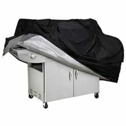LANGRAY Housse De Barbecue Housse De Protection Pour Meubles De Jardin Imperméable Anti-poussière Pour Canapé Chaise Table Barbecue Pluie Neige (145x61x117cm) -Accessoires de barbecue Soldes 39379288 4