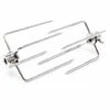 WILTEC Fourchettes Pour Tournebroche Lot De 2 Fourches à Viande Pour Rôtisserie Tournebroche