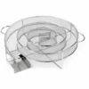 WILTEC Générateur De Fumée Froide Spirale Ø16cm Fumaison Fumoir Acier Fin Accessoires BBQ Smoker