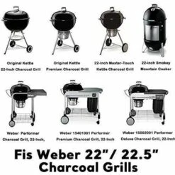 GFTIME Grille De Cuisson, Grille De Charbon De Bois Et Kit De Nettoyage Pour Le Gril à Charbon De Bois Weber 57CM -Accessoires de barbecue Soldes 40256325 4