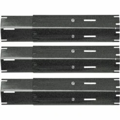 GFTIME 30cm à 53cm Plaque De Diffuseur De Chaleur Universelle De Barbecue Réglable En Porcelaine Emaillée Pour Barbecue Grill à Gaz Char-broil, Nexgrill, Brinkman, Backyard Barre Aromatisante, Lot De 3
