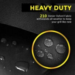 TANABATA Housse Barbecue Gaz,Housse De Protection Plancha 210D Etanche,Housse De Protection Pour Barbecue XL Sangle Ajustable,Convient La Plupart Des Grill (145 * 61 * 117cm) 7 TANABATA Housse Barbecue Gaz,Housse De Protection Plancha 210D Etanche,Housse De Protection Pour Barbecue XL Sangle Ajustable,Convient La Plupart Des Grill (145 * 61 * 117cm) -Accessoires de barbecue Soldes 42084462 3