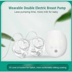 HAPPYSHOPPING Tire-lait Electrique Double Portable Tire-lait Mains Libres Invisible Et Silencieux 3 Modes 16 Niveaux Reglables Pour Les Voyages A DomicileMulticolor, Modele: Multicolor - Modele:Multicolore -Accessoires de barbecue Soldes 42093477 3