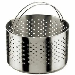 Panier à Linge Haut Perforé Pour Casserole 21Cmø En Acier Inoxydable Inox Inoxibar 50211