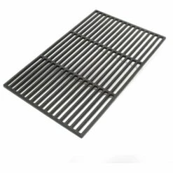 WILTEC Grille De Barbecue En Fonte Carrée 54 X 34 Cm Massive Barbecue à Charbon De Bois /à Gaz