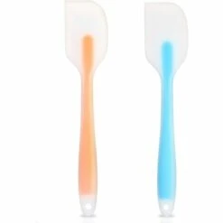 MACARON Spatule Silicone , Longue Spatule Cuisine Antiadhésifs Pour Remuer, Cuisine Et Cuisson Au Four, Lot De 2