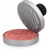 MACARON Presse à Hamburger - Presse à Steak Haché 12cm - Appareil à Burger Pour Cuisine Viande Hachée - Fond Amovible - Grill Barbecue Poêle