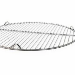 WILTEC Grille Acier Affiné Ronde 44,5 Cm Barbecue à Charbon De Bois /à Gaz Barbecue Avec Grill Pivotant -Accessoires de barbecue Soldes 4441950 3