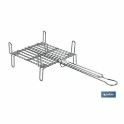 OTROS Doppia Griglia In Acciaio Inox 250 X 250mm