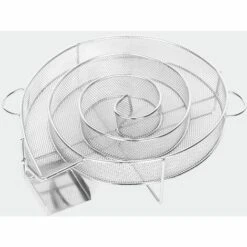 Générateur De Fumée Froide Pour Fumoir Fumage Viande Poisson ，Grille Barbecue 25*18*4cm Fontainebleau Argent