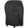 SKYLANTERN Housse Protection Barbecue Noire - Housse Protection Barbecue Exterieur 76x66x110cm - Bache Protection Barbecue Rond - Noir