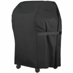SKYLANTERN Housse Protection Barbecue Noire - Housse Protection Barbecue Exterieur 76x66x110cm - Bache Protection Barbecue Rond - Noir