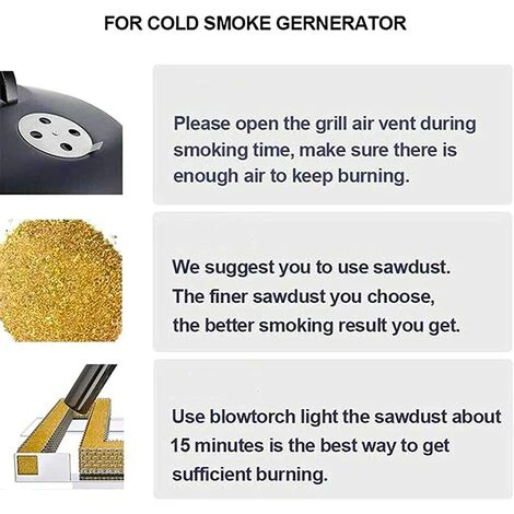 ALMI Générateur Fumée.Generateur Froide.Pour Fumer.Pour Barbecue Et Fumoir.Fumoir .BBQ Grill .Fumoir Professionelle.Smoker.Barbecue.Boîte Fumoir.Fumeur.Générateur.BBQ Fumeur.Pour Gril Bouilloire 4 ALMI Générateur Fumée.Generateur Froide.Pour Fumer.Pour Barbecue Et Fumoir.Fumoir .BBQ Grill .Fumoir Professionelle.Smoker.Barbecue.Boîte Fumoir.Fumeur.Générateur.BBQ Fumeur.Pour Gril Bouilloire â Image 4