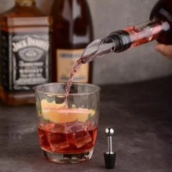 Velaze Refroidisseur De Vin En Acier Inoxydable, AVec Bec Verseur, Bouchon De Bouteille, Décantaeur, Tire-Bouchon, Fonctions 3 En 1 Idéal Pour Champagne, Whisky Et Vin Rouge 9 Velaze Refroidisseur De Vin En Acier Inoxydable, AVec Bec Verseur, Bouchon De Bouteille, Décantaeur, Tire-Bouchon, Fonctions 3 En 1 Idéal Pour Champagne, Whisky Et Vin Rouge -Accessoires de barbecue Soldes 45732937 5