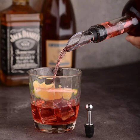 Velaze Refroidisseur De Vin En Acier Inoxydable, AVec Bec Verseur, Bouchon De Bouteille, Décantaeur, Tire-Bouchon, Fonctions 3 En 1 Idéal Pour Champagne, Whisky Et Vin Rouge 5 Velaze Refroidisseur De Vin En Acier Inoxydable, AVec Bec Verseur, Bouchon De Bouteille, Décantaeur, Tire-Bouchon, Fonctions 3 En 1 Idéal Pour Champagne, Whisky Et Vin Rouge â Image 5