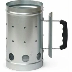 ALICE'S GARDEN Cheminée D’allumage Pour Barbecue Charbon De Bois - Allume Braises Démarrage Rapide - Gris