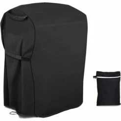 TINOR Housse De Barbecue, Housse De Barbecue étanche Oxford Housse De Barbecue à Gaz Robuste, Coupe-vent, Indéchirable Pour Weber, Brinkmann, Char Broil(76x66x100cm)