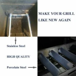 GFTIME 69785 Brûleur Avec 7635 Flavor Barre Accessoire Pour Weber Spirit 200 Serie Weber Spirit I & II 200, E210 E220 S210 S220 Gaz Grill (Avec Boutons De Commande Avant) -Accessoires de barbecue Soldes 47248759 5