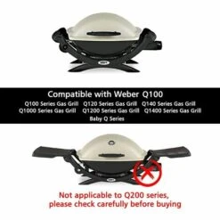 GFTIME 32 X 21,8 CM 6558 Plancha En Fonte De Cuisson Pour Modèles De Gril Weber Q100, Q120, Q140 Q1000, Q1200, Q1400, Plaque De Cuisson Pour Barbecue Gril à Gaz Pièces De Rechange, Paquet 1 -Accessoires de barbecue Soldes 47248761 3