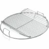 GFTIME 54.6cm Grille De Cuisson Grilles à Charbon Pour Weber 57CM, Pièces De Grilles De Rechange Chromées Pour Grils à Charbon Weber One-Touch 57 CM, Performer, Bar-B-Kettle Et Master-Touch