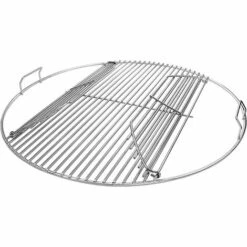 GFTIME 54.6cm Grille De Cuisson Grilles à Charbon Pour Weber 57CM, Pièces De Grilles De Rechange Chromées Pour Grils à Charbon Weber One-Touch 57 CM, Performer, Bar-B-Kettle Et Master-Touch -Accessoires de barbecue Soldes 47364284 4