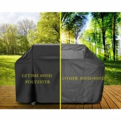 GFTIME 122 L X 45 P X 107 H Cm 7138 Housse De Barbecue Pour Barbecues à Gaz Weber Spirit 200 & Spirit II 200 2 Brûleurs Series Spirit E210/ S210/ E220/ S220, Char-Broil, Brinkmann, JennAir, Platinum 600D Housse De 48" Gril à Gaz Pièces De Rechange -Accessoires de barbecue Soldes 47364288 5