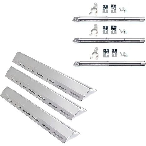 GFTIME Replacement Tubular Burner Insulation Kit 3 Tunable Stainless Steel Burners With 3 Hot Plate Grid Components For Fireplus Fire Mountain Campingaz Cosmogrill And Other Grid Models 1 GFTIME Replacement Tubular Burner Insulation Kit 3 Tunable Stainless Steel Burners With 3 Hot Plate Grid Components For Fireplus Fire Mountain Campingaz Cosmogrill And Other Grid Models
