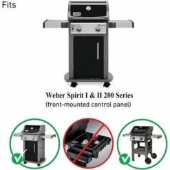 GFTIME 7637 44,5 CM Grilles De Gril Pour Weber Spirit I & II 200, E-210, E-220, S-210, S-220 ( Boutons De Commande Avant), Fonte Pieces Detachees Grille Barbecue Pour Weber 46010074, 46100001 à Gaz -Accessoires de barbecue Soldes 47364291 4