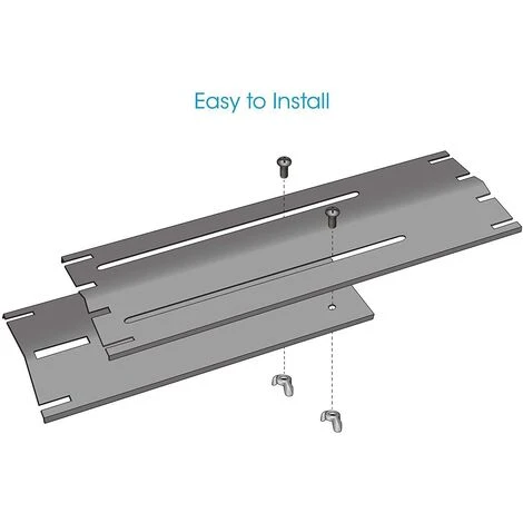 GFTIME 30cm à 53cm Plaque Chauffante Universelle Réglable Pièce Pour La Plupart Des Modèles De Gril à Gaz, Pièce De Rechange Universelle Pour Gril à Gaz Plaque De Diffuseur De Chaleur En Acier Inoxydable, Paquet De 4 3 GFTIME 30cm à 53cm Plaque Chauffante Universelle Réglable Pièce Pour La Plupart Des Modèles De Gril à Gaz, Pièce De Rechange Universelle Pour Gril à Gaz Plaque De Diffuseur De Chaleur En Acier Inoxydable, Paquet De 4 – Image 3