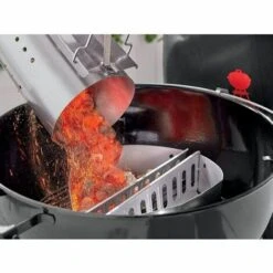 GFTIME Ø19cm 30cm H Cheminée D'allumage Pour Barbecue à Charbon De Bois, Pour Weber 7416 Ou Autres Barbecues Au Charbon, Démarreur De Cheminée Avec Poignée De Sécurité Allume-feu BBQ, Démarreur Rapide Au Charbon Pour Les Grillades -Accessoires de barbecue Soldes 47364300 4