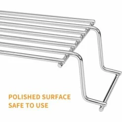 GFTIME 63,5CM 7641 Grille De Réchauffage Pour Weber Spirit 300 Series Spirit E-310 S-310 E-320 S-320 SP-330 (2013-2017), Genesis 1000 à 5500 Gas Grills, Supports De Réchauffement -Accessoires de barbecue Soldes 47364314 4