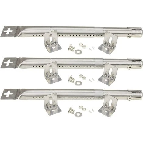 GFTIME 30,8 à 45CM Universal Brûleur Réglable Accessoires Pour FirePlus, Fire Mountain, Proficook, Barbecook, Tepro, Campingaz, Char-Broil, Cosmo Grill Et La Plupart Des Gril à Gaz , Acier Inoxydable Tube Brûleur Pièce De Rechange 1 GFTIME 30,8 à 45CM Universal Brûleur Réglable Accessoires Pour FirePlus, Fire Mountain, Proficook, Barbecook, Tepro, Campingaz, Char-Broil, Cosmo Grill Et La Plupart Des Gril à Gaz , Acier Inoxydable Tube Brûleur Pièce De Rechange